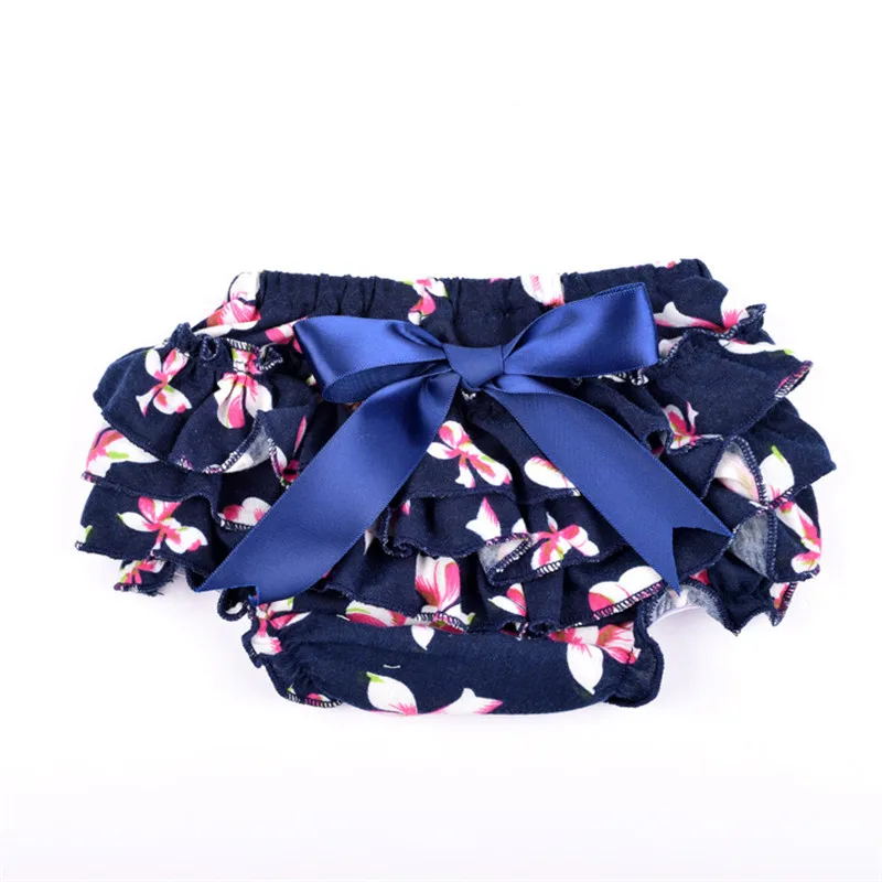 Cotton Baby Girls Diaper Covers Bloomers Shorts Newborn Cute Tutu Ruffled Panties Toddler Girls Fashion Summer Clothing