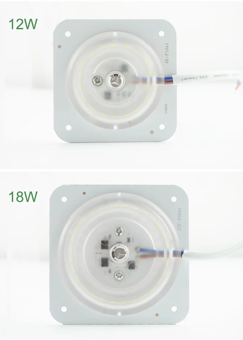 =(K)= Led Light Source 12W 18W 24W Downlight AC 220v Replace Magnetic Ceiling Lamp Ultra Bright Thin Module For Celing Lighting
