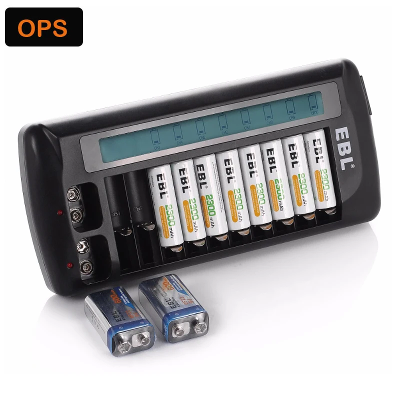 зарядное устройство ni-mh. универсальное зарядное устройство everactive nc-900u жк. Aa charger. Aa aaa батарейки. Charger for aa/aaa/9v.