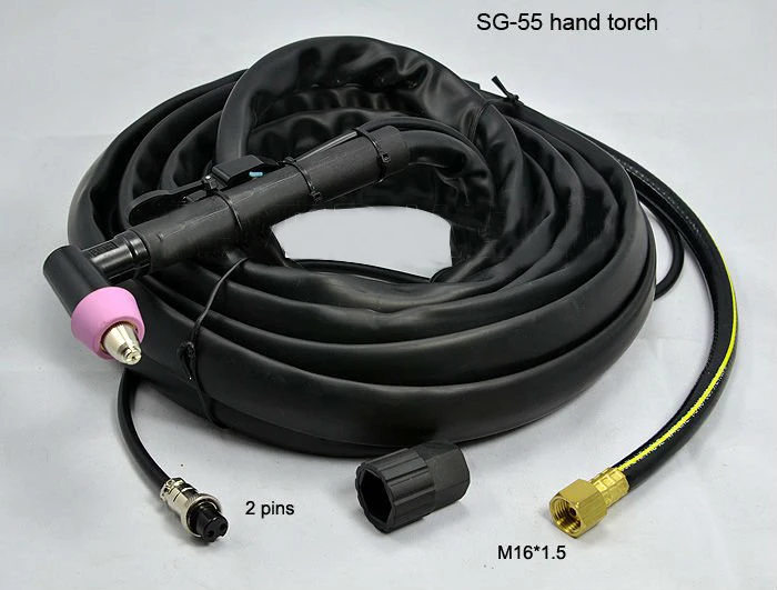 SG-55 AG-60 плазменный резак Резка факел полный 40-60amp 20 ноги и 6 м Бесплатная доставка |