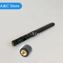 2,4 ГГц 5,8 ГГц wifi антенна двухдиапазонная сложенная Антенна плоская резиновая ducky для маршрутизатора 2,4G 5G резиновая внешняя wifi антенна с высоким коэффициентом усиления