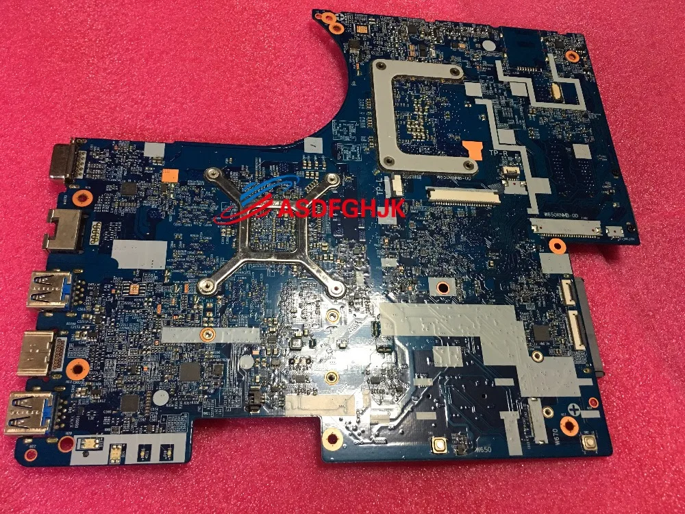 incredible  Original FOR CLEVO W650RB W650RC W650RC1 W650RN LAPTOP MOTHERBOARD 6-77-W650RC1A-N03-7A W650RNMB-0D