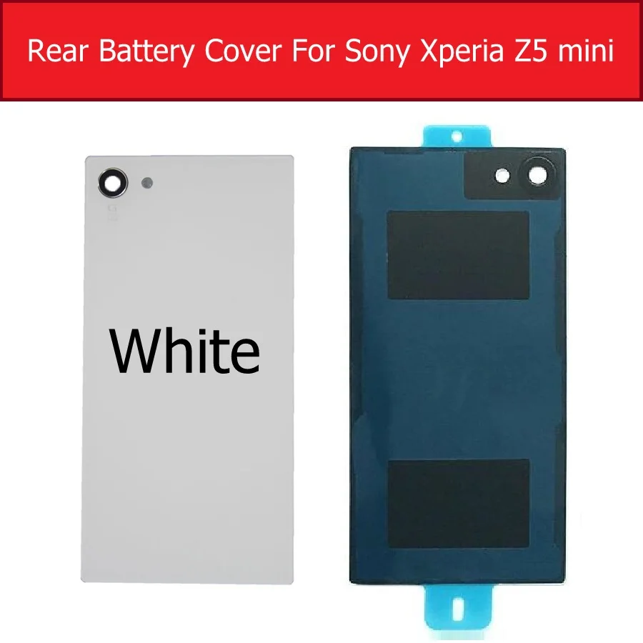 Задняя крышка батарейного отсека стеклянная для Sony Xperia Z5 Compact/Z5 mini /J5 Compact E5823 E5803
