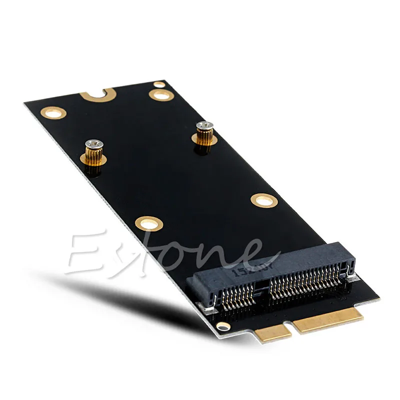 BGEKTOTH Mini PCIe SATA SSD To SATA 7+ 17 Pin адаптер карта