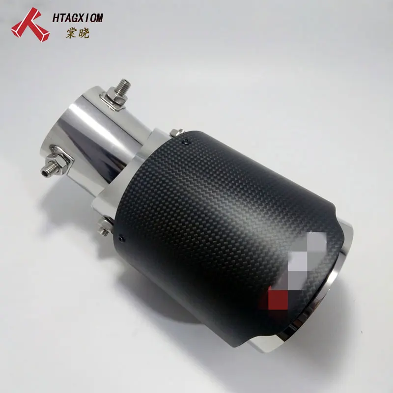 

for Nissan Rogue X-trail X Trail T32 2014 2015 2016 2017 2018 Stainless And Carbon Fiber Exhaust Muffler Tip Auto Accessories
