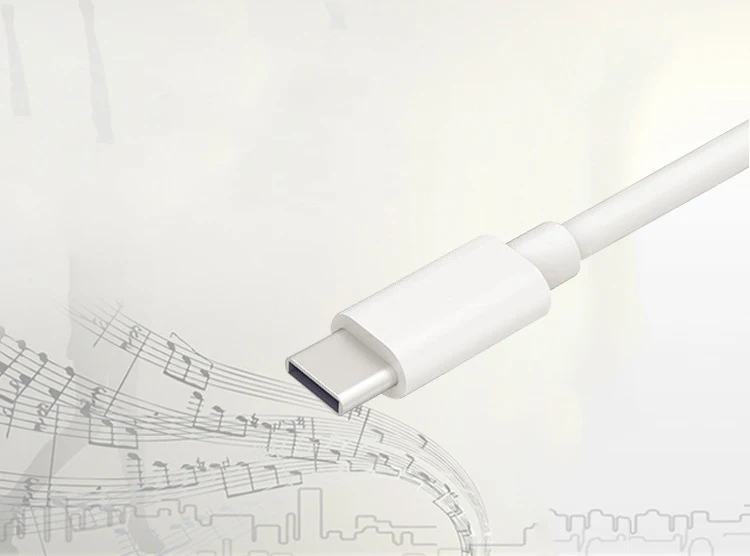 VPB usb type-C наушники проводное управление с микрофоном Тип C гарнитура USB-C наушники для LeEco Le 2/Max/Pro для Xiaomi