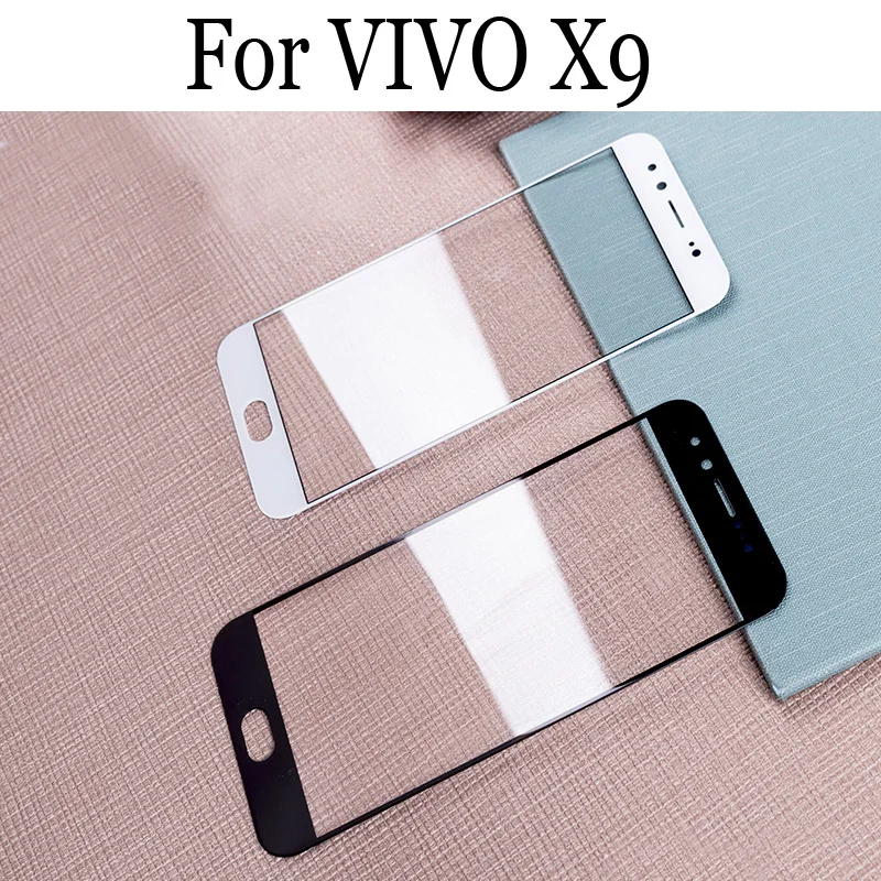 Запасные части для vivo X9 vivo x9 сенсорный экран Внешний ЖК-экран передняя панель стеклянная крышка объектива для vivo X 9 без гибкого кабеля