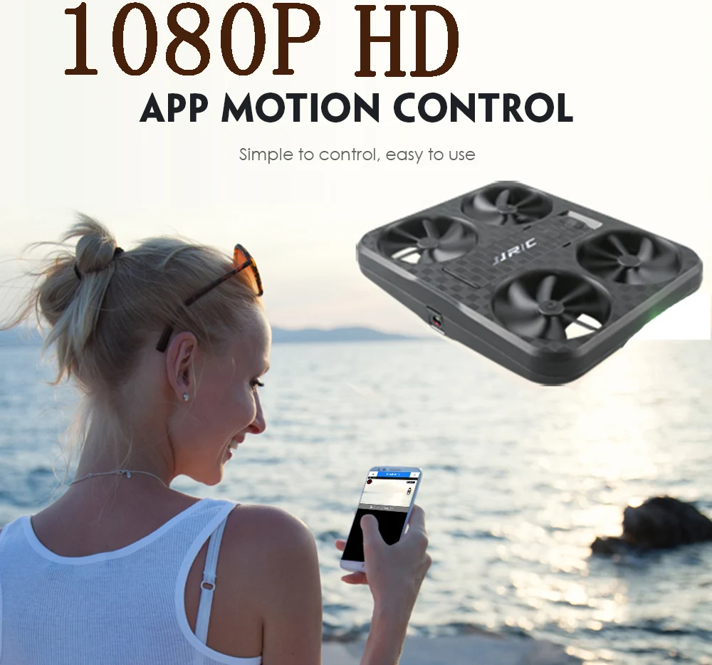 

JJRC Ferry H59 Wifi 1080P Mini Quadcopter APP Control With Altitude Mode One Key Return HD Camera Micro FPV Drone Christmas Gift