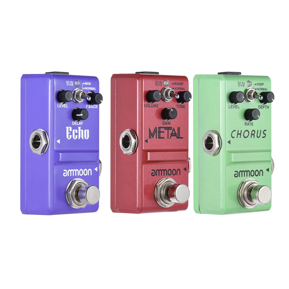 ammoon Nano Series Guitar Pedal True Bypass Guitar Effect Pedal