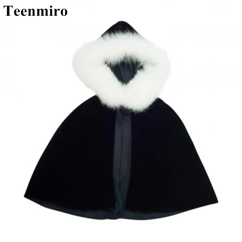 

Baby Girls Jackets Winter Outwear Cute Velvet Fox Fur Collar Hoodie Coat Kids Jacket Clock Halloween Children Clothing Hige-end