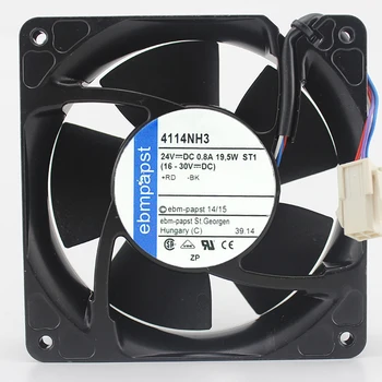 

original For PAPST 4114NH3 High power cooling fan 120*120*38MM 24V 19.5W server inverter