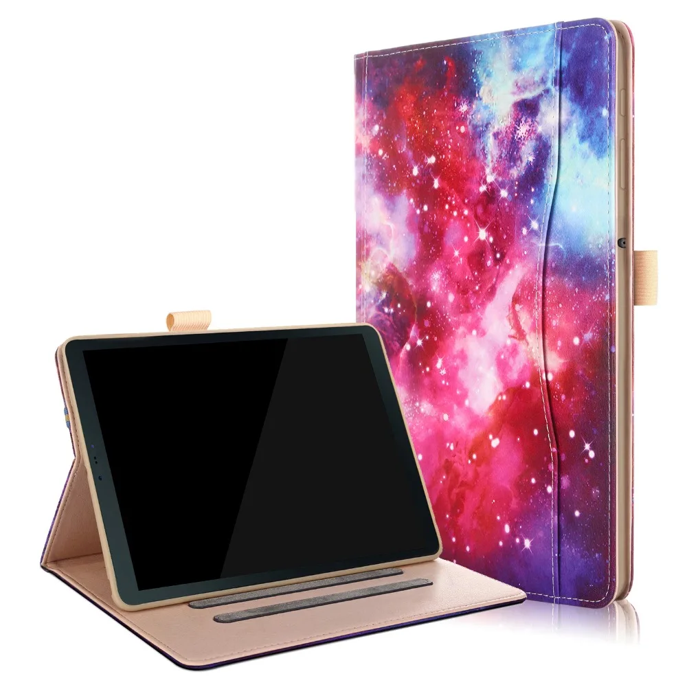 Чехол для Samsung Galaxy Tab S4 10,5 T830 T835 SM-T830 SM-T835 10,5 "Smart Cover принципиально Tablet ремешок основа + 2 шт Экран фильм