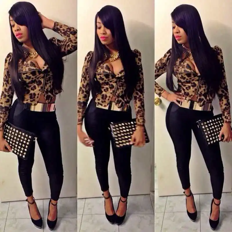 Popular Leopard Blazer Women-Buy Cheap Leopard Blazer