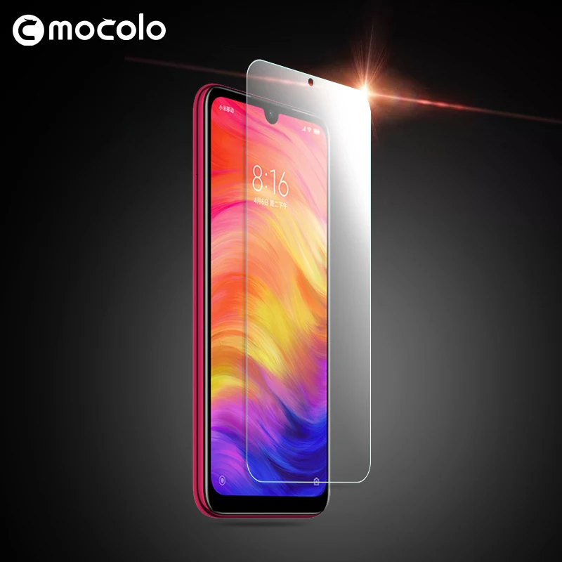 Закаленное стекло MOCOLO для Xiaomi Redmi note 7 защитная пленка изогнутое защитное 9H note7