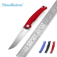 Nimoknies& Fat dragon дизайн руна титановый сплав складной нож 9cr18mov край Открытый многоцелевой Походный нож DEC