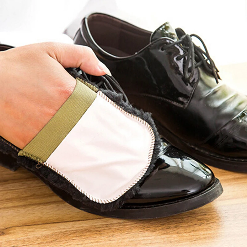 1Pcs Shoe Care Shoe Cleaner Imitation Wool Soft Faux Wool Cloth Shoes