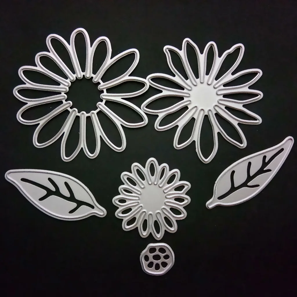 6pcs DIY Flower knife molding  knife mold carbon steel die cutting