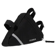 Waterproof Cycling Bags Bike Front Tube Storage Bags Triangle Black Fabric Bicycle Frame Pouch Saddle Bag Bicycle Accessories