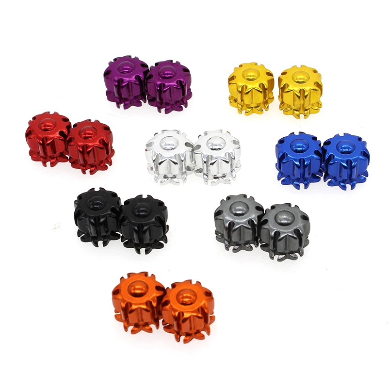 

2Pcs/5PCS Aluminum Motorcycle Tyre Tire Valve Core Caps Wheel Valve Stem Cap Dust Cover Caps