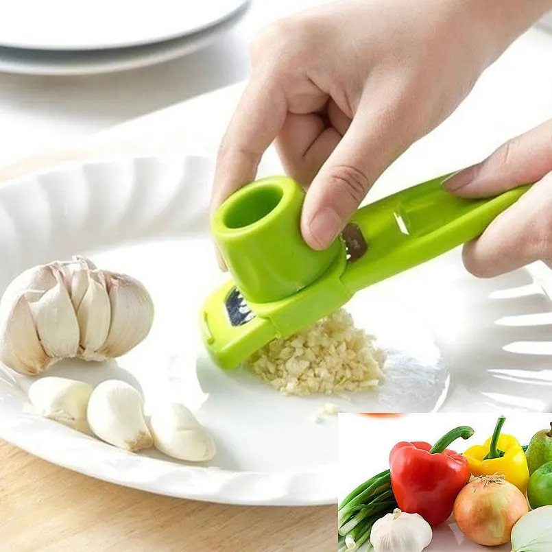 

Multi-function Ginger Garlic Grinding Grater Planer Slicer Cutter Cooking Tool