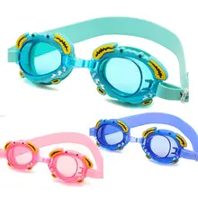 Ультрапрозрачная Водонепроницаемая маска для мальчиков и девочек, очки для плавания с героями мультфильмов