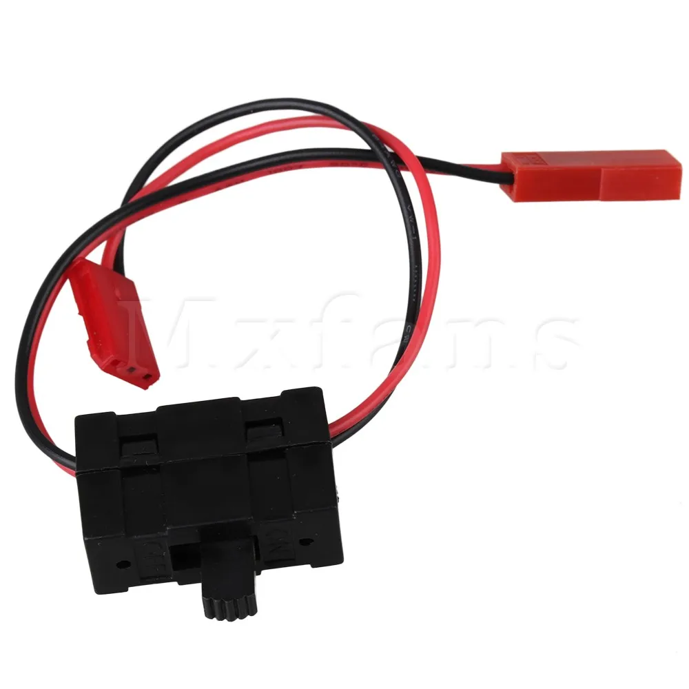 Mxfans Black Plastic On Off Battery Switch Receiver 02050 for RC 110 1