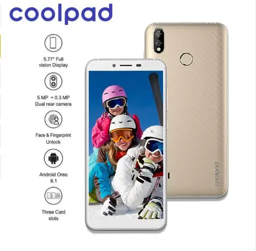 Coolpad Mega 5 смартфон с 7 дюймовым дисплеем ОЗУ 3 ГБ ПЗУ 32 3000 мАч Android Oreo 8 1|Смартфоны| |