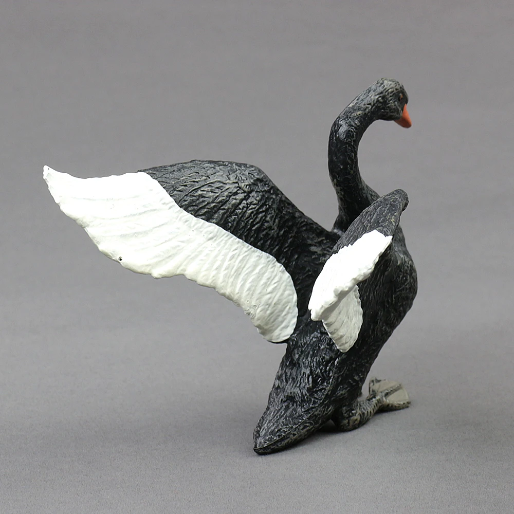 Hot toys for children:Wild animal swan, VC plastic, do not fade, can be washed for children's education, ornaments|hot toys|toys fortoys for children - AliExpress