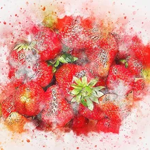 Леска живопись lichtbak для заказ kerstkaarten бриллиантовый рисунок Рождество карты клубника 5d алмазная вышивка значок ручка