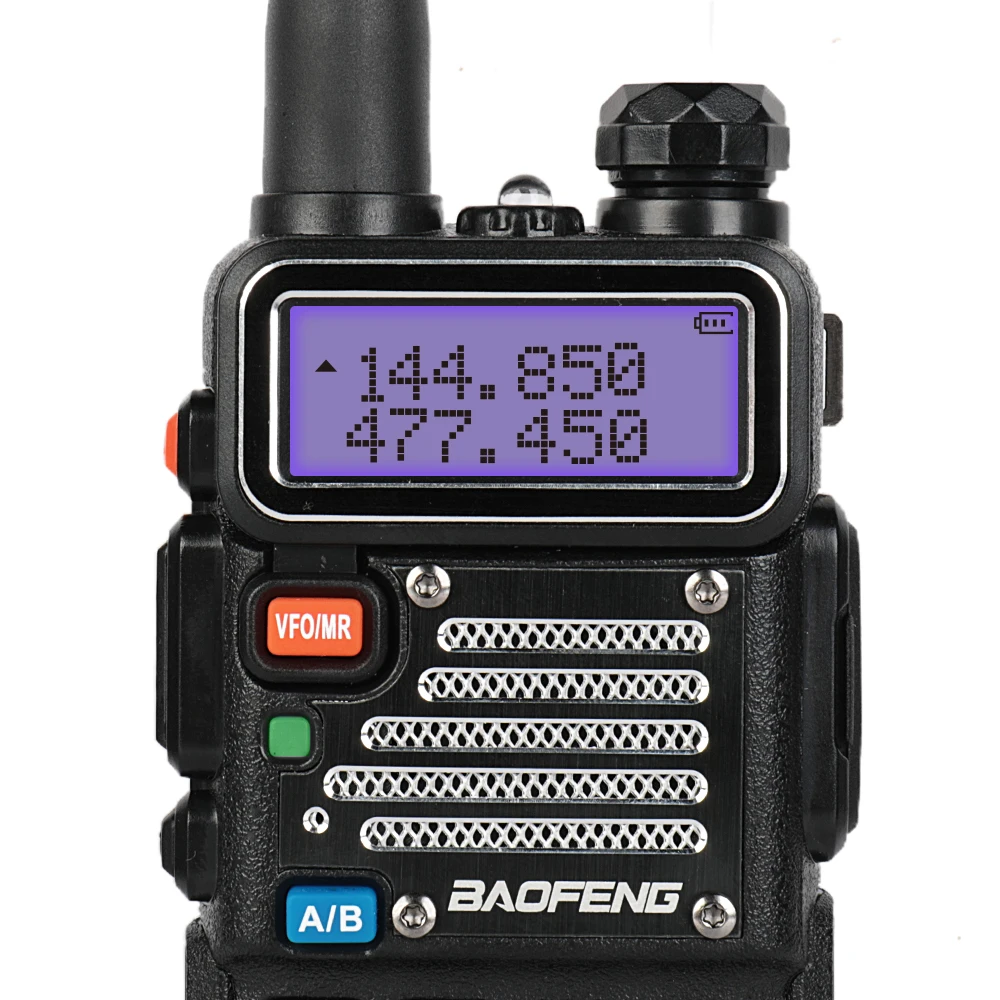 Baofeng UV-5R X3 Walkie Talkie Tri-Band 136-173,975/220-225/400-519,975 VFO двухстороннее радио + 2x антенны