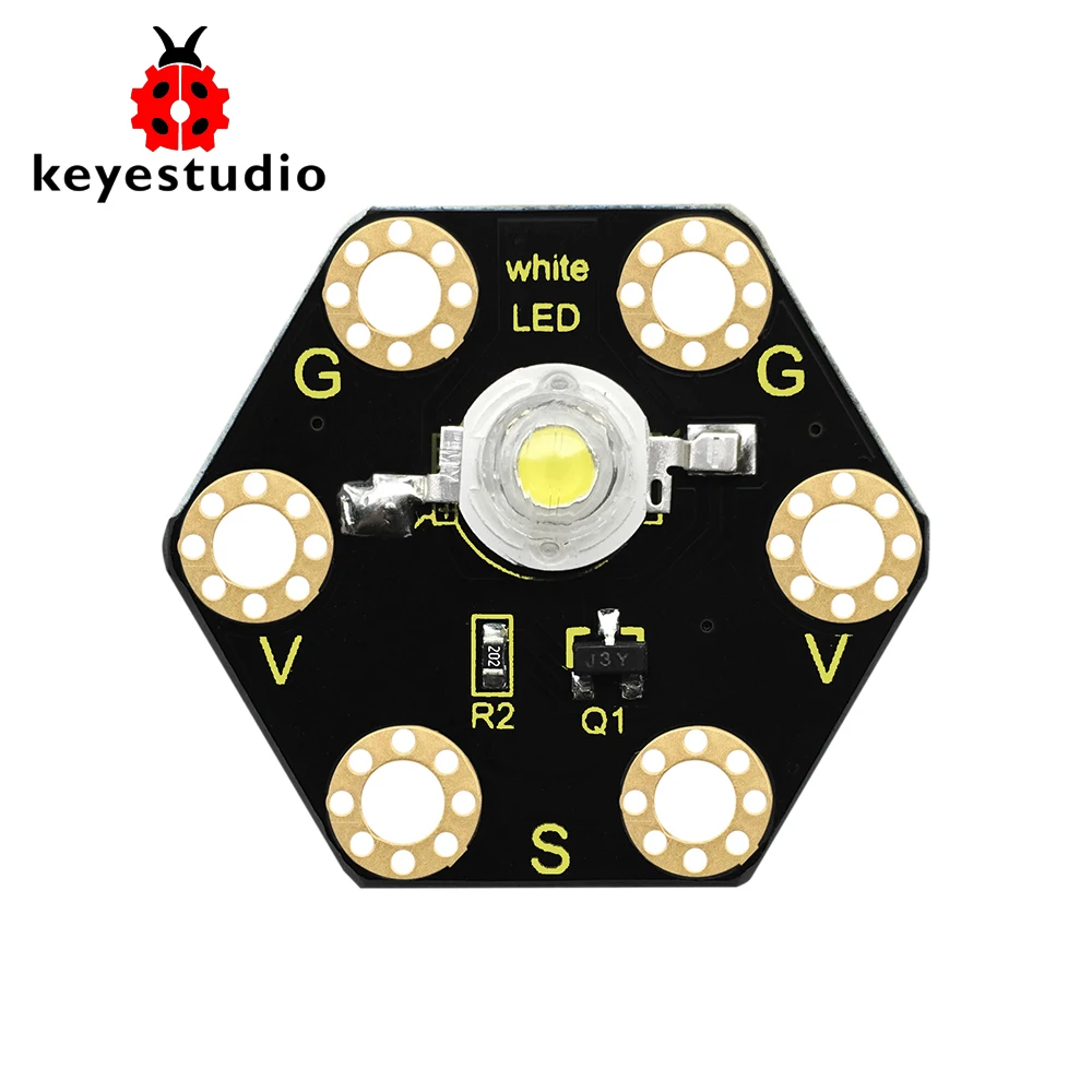 Keyestudio 1 W светодиодный модуль для BBC micro: бит|Интегральные схемы| |