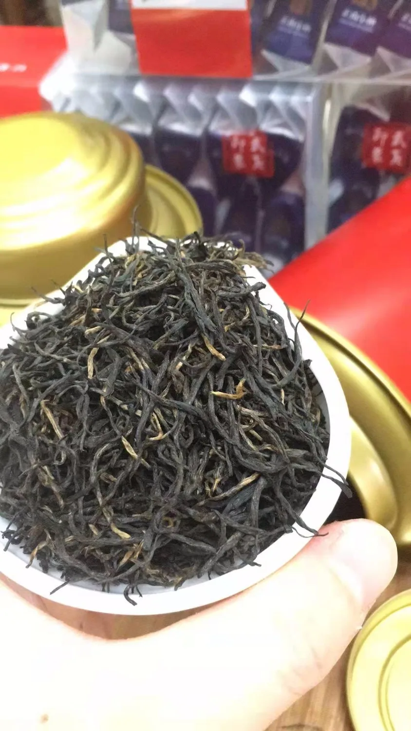 2018newteahoneynewteaWuyishanteaZhengshan smallblackteaauthenticbaggedfragrancetypebulk 250g CHENGXJ
