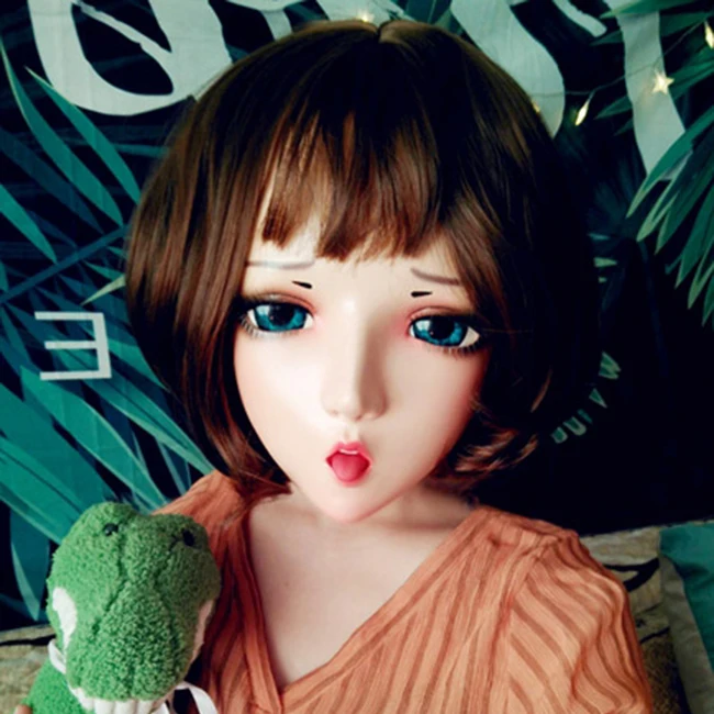 (HAN 03) женский сладкий девушка Смола половина головы кигуруми BJD глаза Crossdress