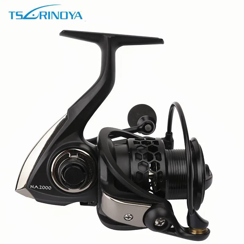 Tsurinoya NA 2000 3000 4000 5000 Saltwater Spinning Fishing Reel 9BB Speed Ratio 5.2:1 Aluminum Spool Carp Fishing Reel Tsurinoya NA 2000 3000 4000 5000 Saltwater Spinning Fishing Reel 9BB Speed Ratio 5.2:1 Aluminum Spool Carp Fishing Reel
