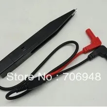 SMD тест клип метр prob для резисторный конденсатор компонент мультиметр