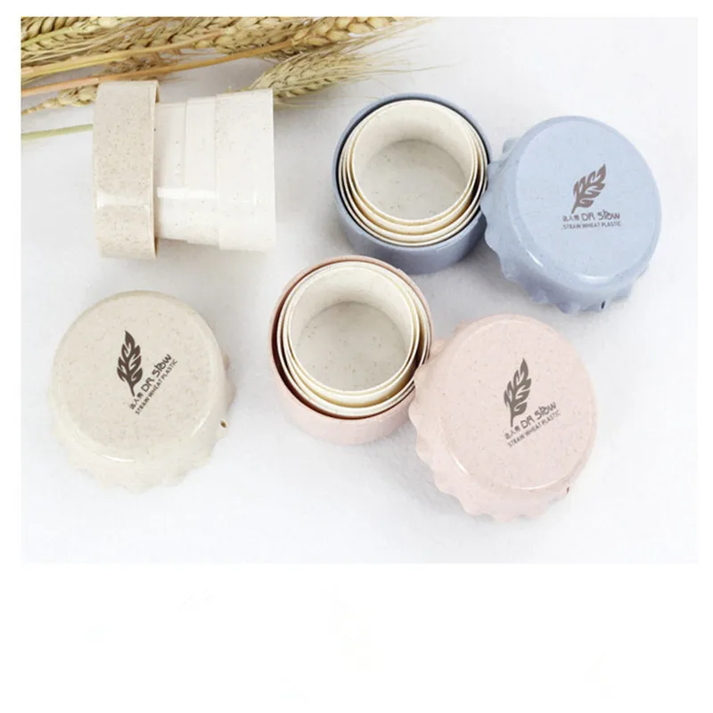

1PC Portable Mini Coffee Plastic Cup Telescopic Cup Travel Cup Tourism Student Compression Cup Creative Home Folding