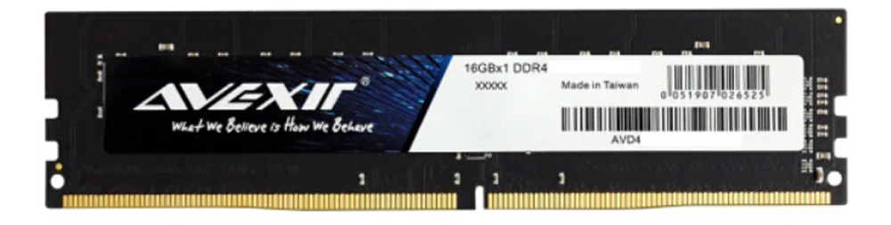 AVEXIR оперативная Память DDR4 настольная память 4 ГБ/8 ГБ/16 ГБ Частота памяти 2133 МГц/2400 МГц напряжение памяти 1,2 в PC4-17000/PC4-19200 одиночный модуль оперативной памяти