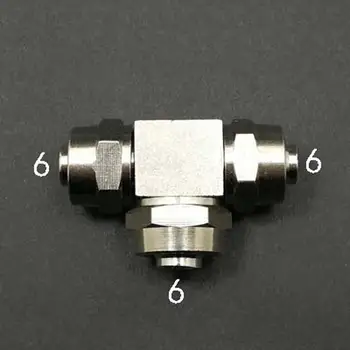 

Nickel Plated Brass Quick Connector Air Hose Fitting Fit 6mm Outer Diameter Hose