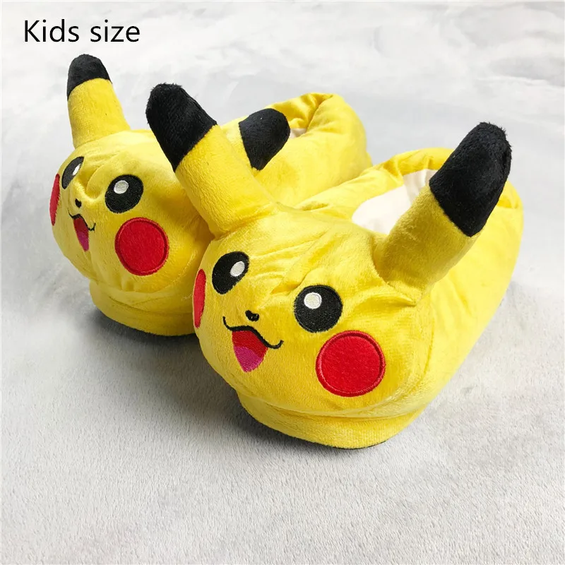 Аниме Onesie Pocket Monster женская обувь PIKACHU одна деталь пижамы фланелевые пижамы комбинезон одежда костюмы для косплея - Цвет: Kids
