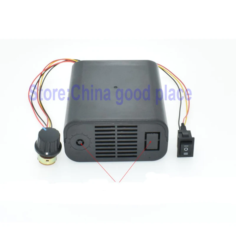 DC12V24V36V48V55V 40A цифровой Дисплей 0 ~ 100% Регулируемый приводной модуль PWM двигатель