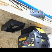 Простой в использовании Прочный 5x Аккумулятор для DeWalt XR 18 в полка для хранения стойки держатель Слоты вешалка для полок в мастерских