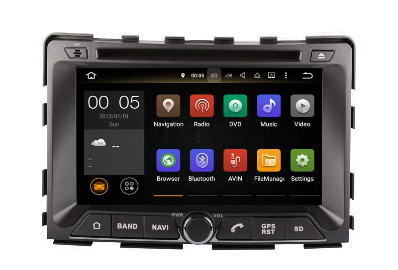 " Два Дин andorid 9,0 автомобильный мультимедийный плеер для SsangYong RODIUS с gps navi Стерео Радио Видео встроенный wifi камера