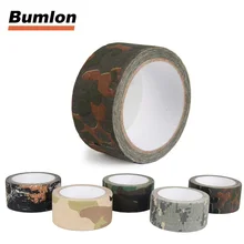 10 м x 5 см тактическая тканевая Камуфляжная Лента Военная бионическая лента камуфляжная винтовка/ружье обертка водонепроницаемая охотничья невидимая лента 9-0002