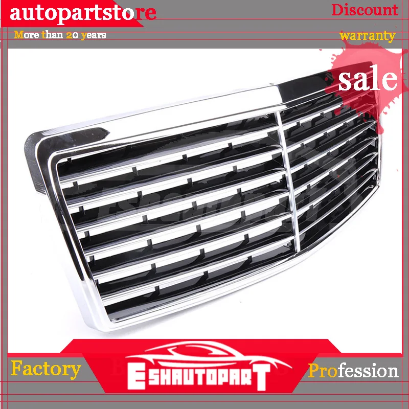 Chrome Front Hood Bumper Grill Grille for Mercedes for Benz W140 S Class 1994-1999 Bumpers Auto Replacement Parts Chrome Front Hood Bumper Grill Grille for Mercedes for Benz W140 S Class 1994-1999 Bumpers Auto Replacement Parts