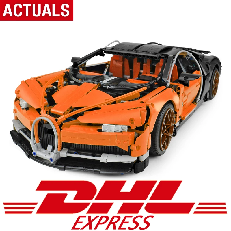 

DHL 20086 Technic Toys Compatible with Legoing 42083 Blue Racing Car Building Blocks Bricks Kids Toys Car Model Christmas Gift