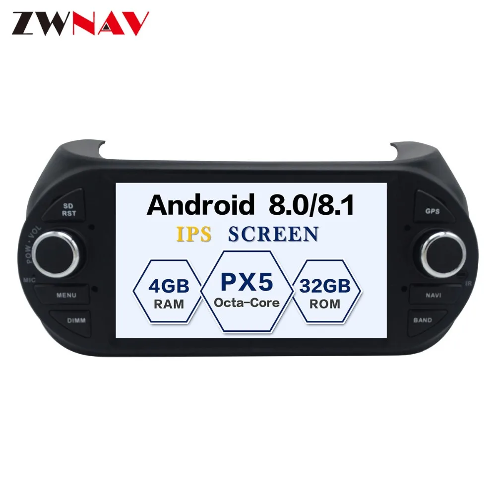 Flash Deal Android 8.1 Car GPS Navigation Head unit For FIAT Fiorino Qubo Citroen Nemo/Peugeot Bipper radio multimedia player no DVD player 1