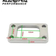 LZONE-нержавеющая сталь 304 T3 T3/T4 турбо коллектор Впускной фланец JR4808-SS