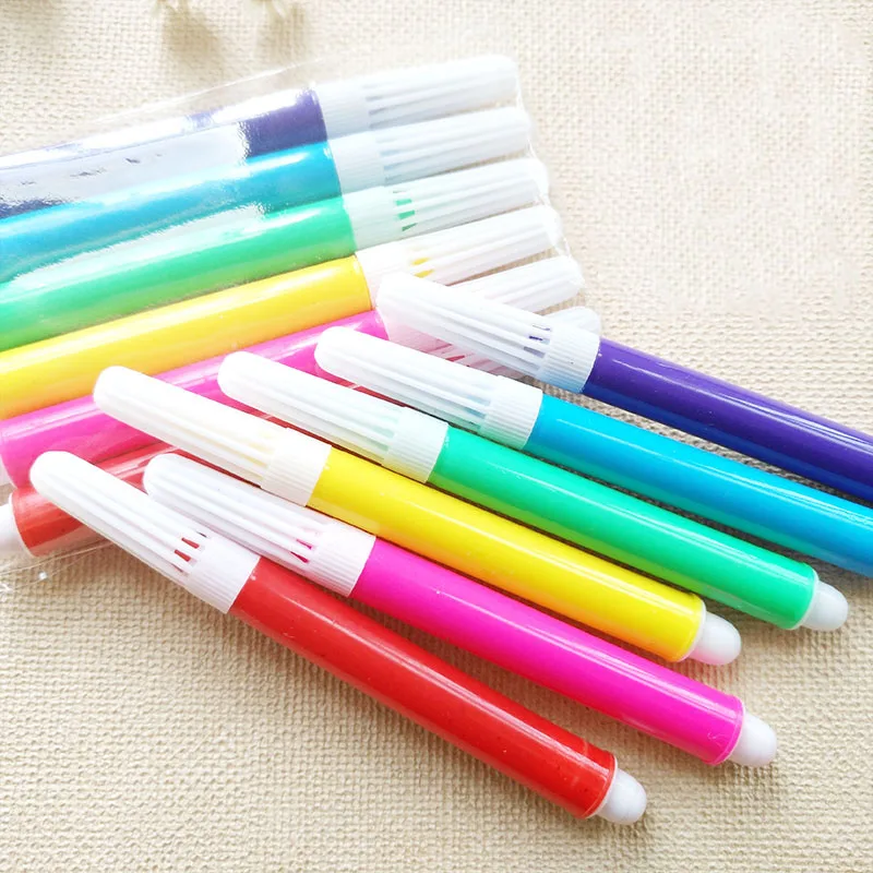 

Saizhi Painting Drawing Watercolor Pen Tool Toys For Children Coloured Painting Brush 6 Colors Graffiti Painting SZ3116