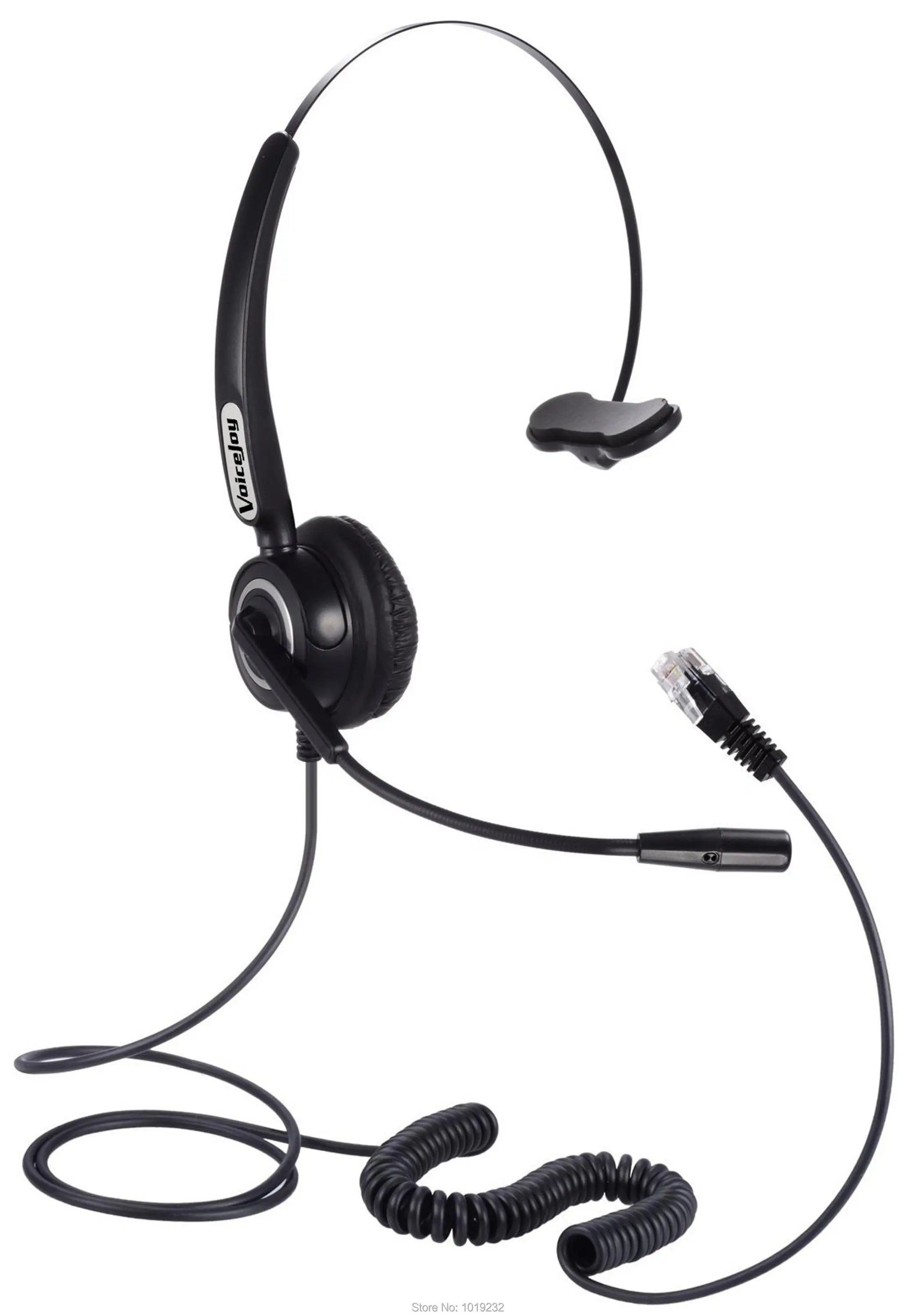 VoiceJoy кол центр телефонные системы моно гарнитура разъем RJ9 для AVAYA 4610 2410 Aastra 6753i 6755i