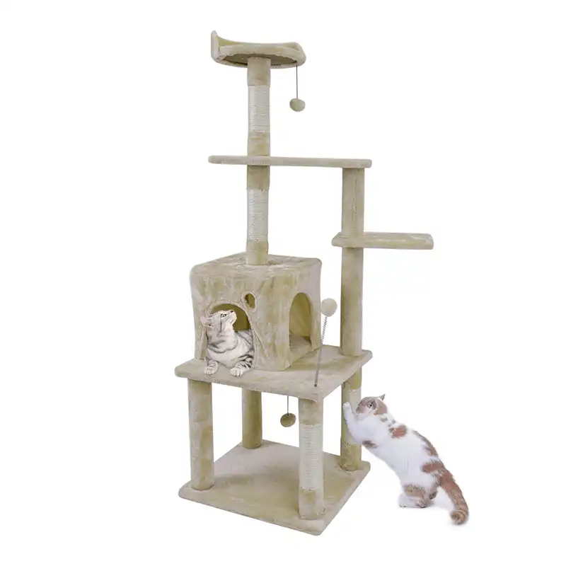 Us Ca Domestic Delivery 175 Cm Large Cat High Toy Cat House Tree